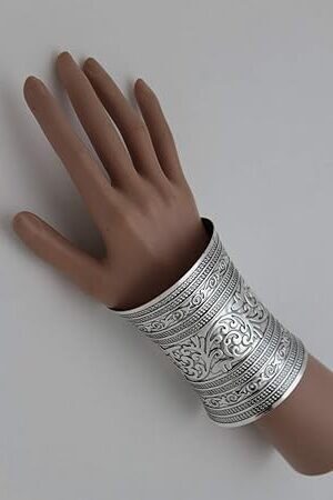 Silver Metal Flowry